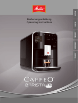 Melitta CAFFEO Barista® T Handleiding