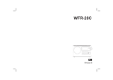 Sangean WFR-28C Handleiding