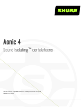 Shure Aonic4 Gebruikershandleiding