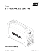 ESAB Rogue ES 180i Pro, ES 200i Pro Handleiding