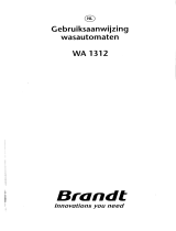 Brandt WA1312 de handleiding