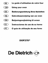 De Dietrich DOP370BE1 de handleiding