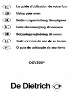 De Dietrich DOV300XE1 de handleiding