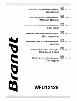 Groupe Brandt WFU1242E de handleiding