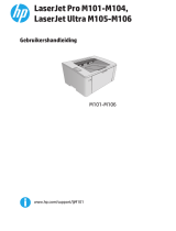 HP LaserJet Ultra M106 Printer series Handleiding