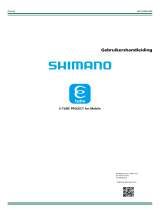 Shimano E-TUBE PROJECT for mobile Handleiding