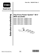 Toro Flex-Force Power System 4.0Ah 60V MAX Battery Pack Handleiding