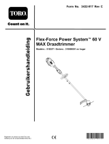 Toro Flex-Force Power System 60V MAX String Trimmer Handleiding