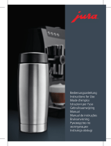 Jura Stainless steel vacuum milk container 0.4 litres Handleiding