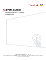 ViewSonic IFP7550-E1 Gebruikershandleiding