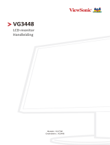 ViewSonic VG3448 Gebruikershandleiding
