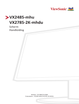 ViewSonic VX2485-MHU-S Gebruikershandleiding