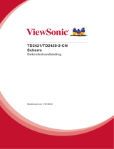 ViewSonic TD2421 Gebruikershandleiding