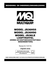 MQ Multiquip JS36H55-J36H90-JS36LE Handleiding