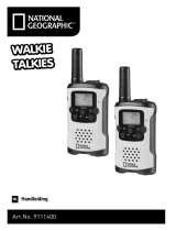 National Geographic FM Walkie Talkie 2piece Set de handleiding