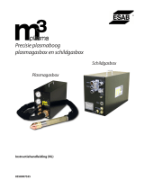 ESAB M3® Plasma Precision Plasmarc Plasma Gas Box & Shield Gas Box Handleiding