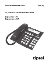 Tiptel Ergophone CR Gebruikershandleiding