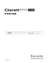 Focusrite Clarett 8Pre USB Gebruikershandleiding