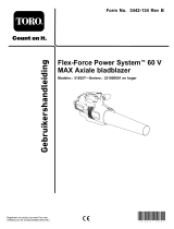 Toro Flex-Force Power System 60V MAX Axial Blower Handleiding