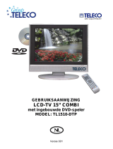 Teleco Monitor LCD 15p combi TL1510 DTP Handleiding