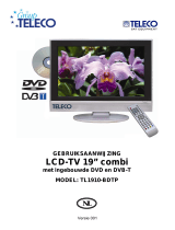 Teleco Monitor LCD 19p combi TL1910 BDTP Handleiding