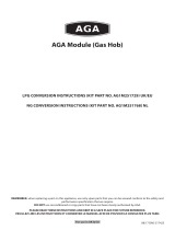 AGA Module Gas Hob Conversion Guide de handleiding