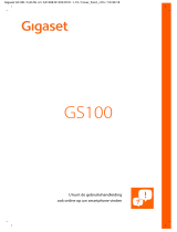 Gigaset GS100 de handleiding