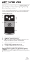 Behringer UT300 de handleiding