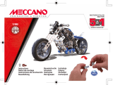 Meccano 5 Model Set - Motorcycle #1-#3 Handleiding