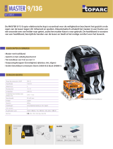 GYS LCD MASTER IRON 9-13 G WELDING HELMET Data papier