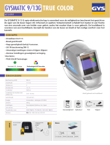 GYS LCD GYSMATIC 9-13 G HELMET Data papier