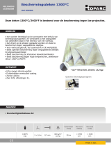 GYS WELDING PROTECTION COVER (1300°C/2400°F, 620g/m², 2 x 1.80 Data papier