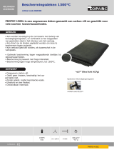 GYS WELDING PROTECTION COVER (1300°C/2400°F - 427g/m² - 2x1.80m) Data papier