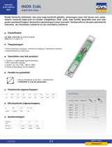 GYS 12 electrodes, Ø 2 mm (blister) Data papier
