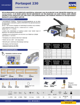 GYS PORTASPOT 230 (PX1 arm included) Data papier