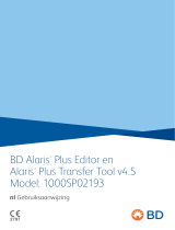 BD Alaris™ Plus Editor en Alaris™ Plus Transfer Tool v4.5 Model: 1000SP02193 Handleiding