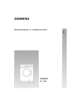 Siemens WM54460FG/01 Handleiding