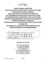 LTC Audio PAA80BT de handleiding