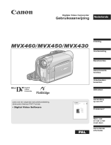 Canon digital camcorder mvx460 Handleiding