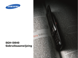 Samsung SGH-D840 Handleiding
