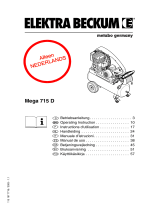 Elektra Beckum Compressor Mega 715 D Handleiding