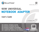 Blumax 90W UNIVERSAL NOTEBOOK ADAPTER Handleiding