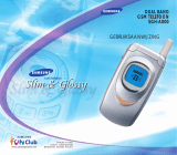 Samsung sgh a 800 Handleiding
