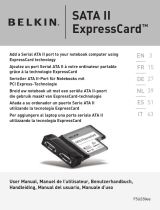 Belkin SATA II EXPRESSCARD #F5U239 de handleiding