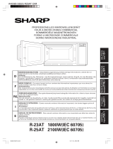 Sharp R-23AT/25AT de handleiding