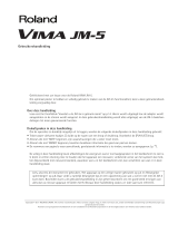 Roland VIMA JM-5 de handleiding