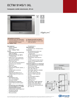 Bauknecht ECTM 9145/1 IXL Product data sheet