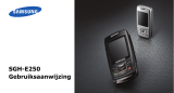 Samsung SGH-E250D Handleiding