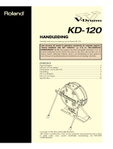 Roland V-drums KD-120 de handleiding