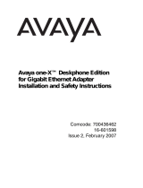 Avaya Gigabit Ethernet Adapter Handleiding